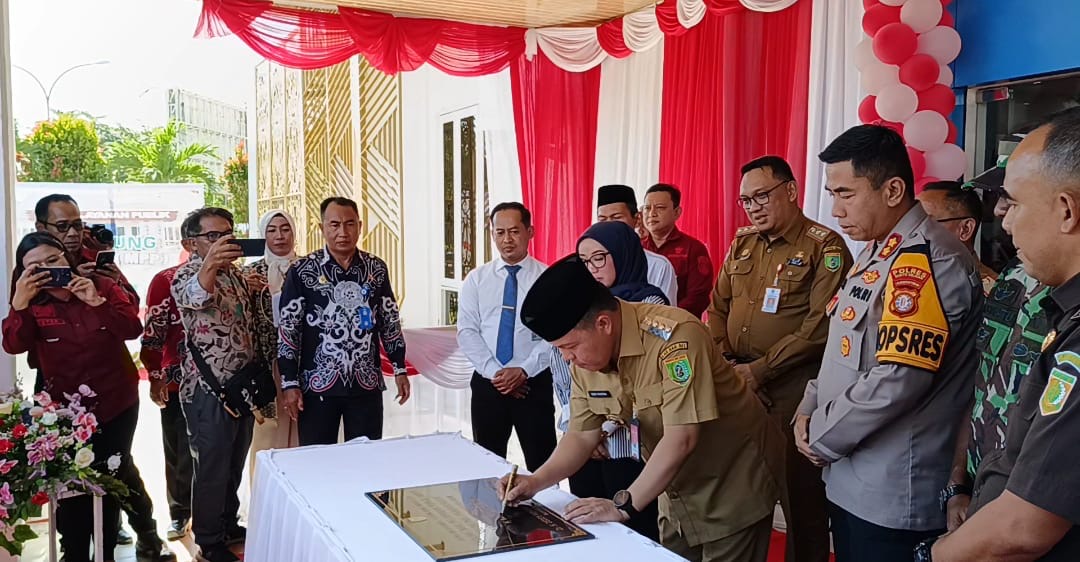 Gedung MPP merupakan komitmen Pemkab Barsel berikan pelayanan cepat dan terintegrasi