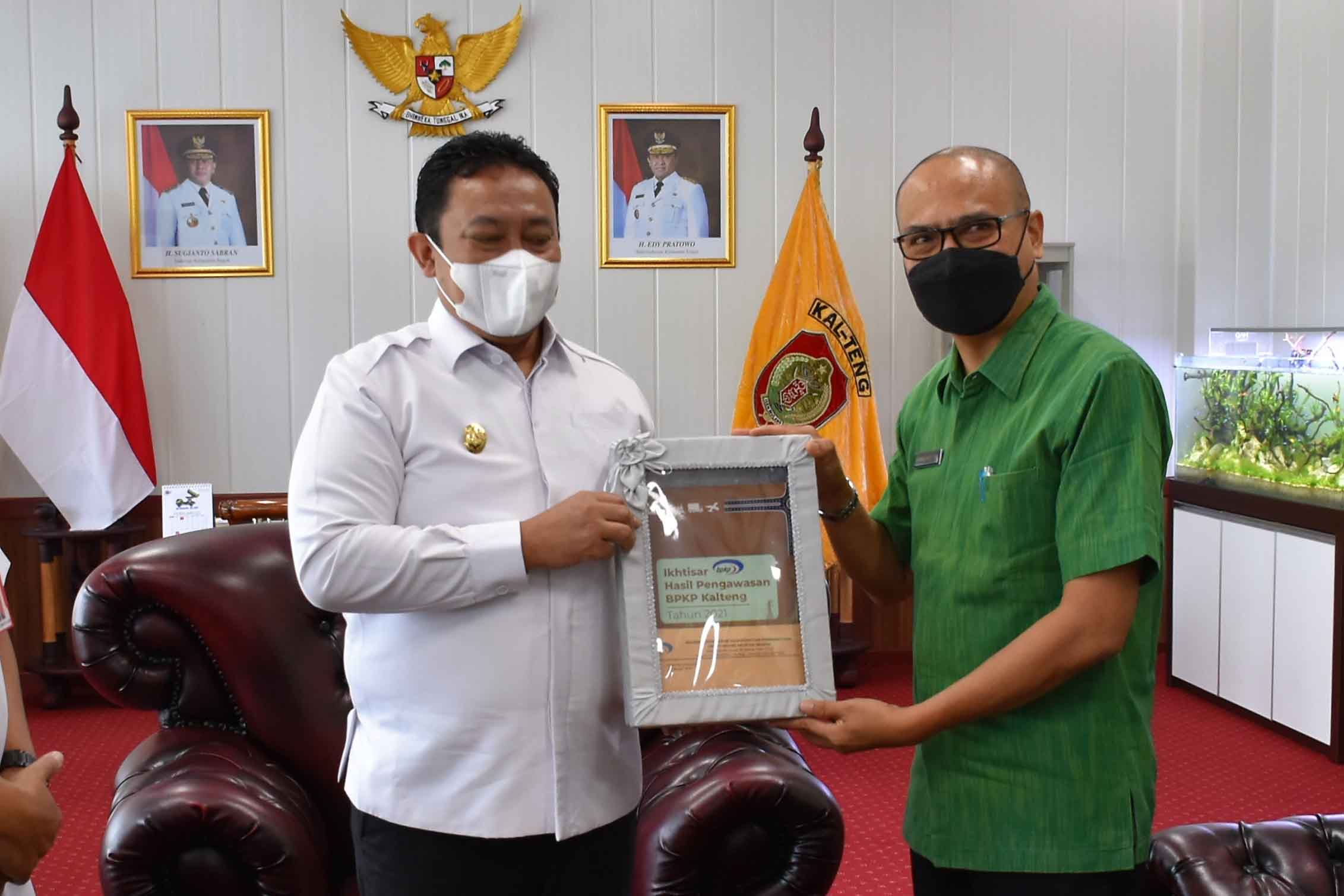 Wagub Kalteng Apresiasi BPKP Kalteng Dalam Kegiatan Pembangunan Dan Tata Kelola Pemerintahan