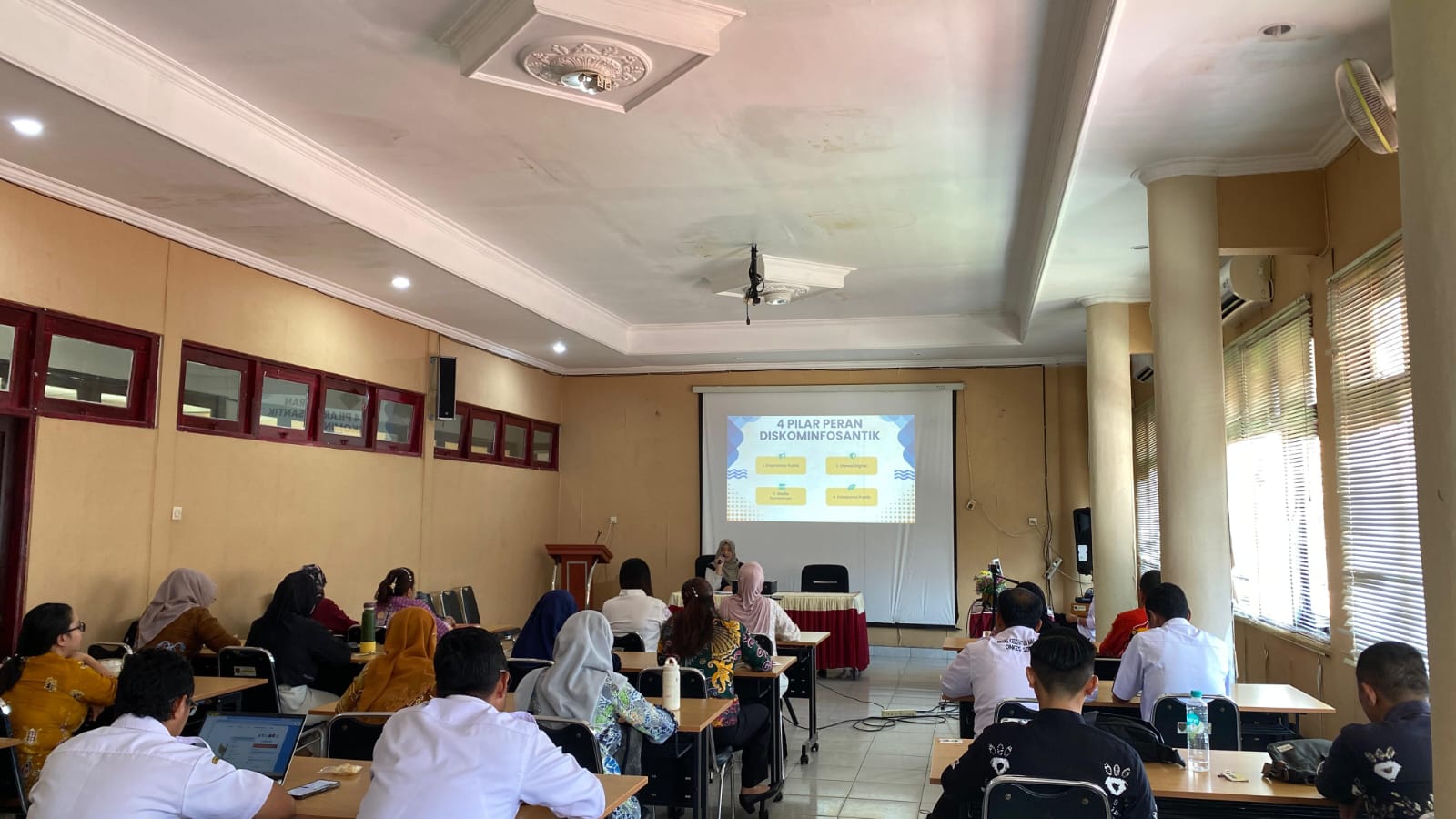 Dukung GERMAS, Diskominfosantik Kalteng Optimalkan Komunikasi Publik dan Kanal Informasi Pemerintah