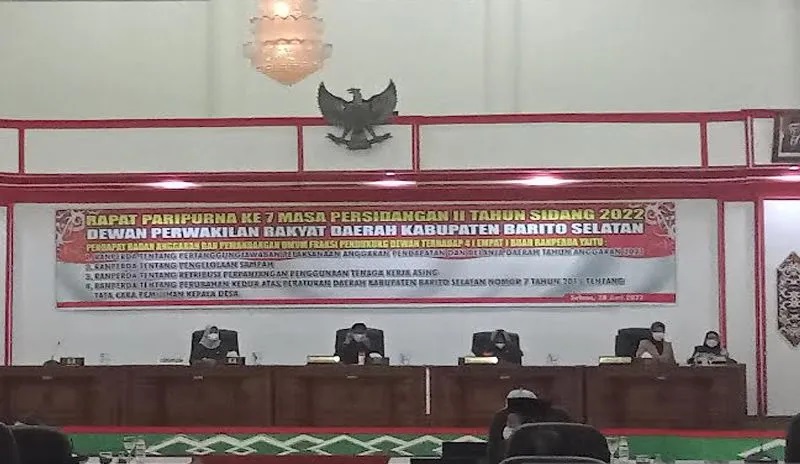 Rapat Paripurna Ke 7 Masa Persidangan II Tahun 2022
