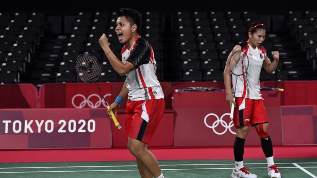 Air Mata Sejarah Greysia/Apriyani Terukir di Olimpiade Tokyo 2020