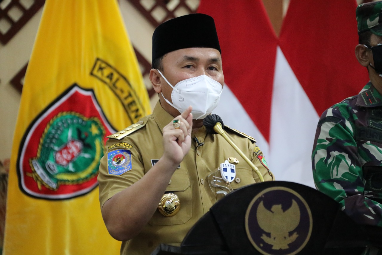 PPKM Level 3-4 Berlaku di Kalteng 3-17 Agustus 2021