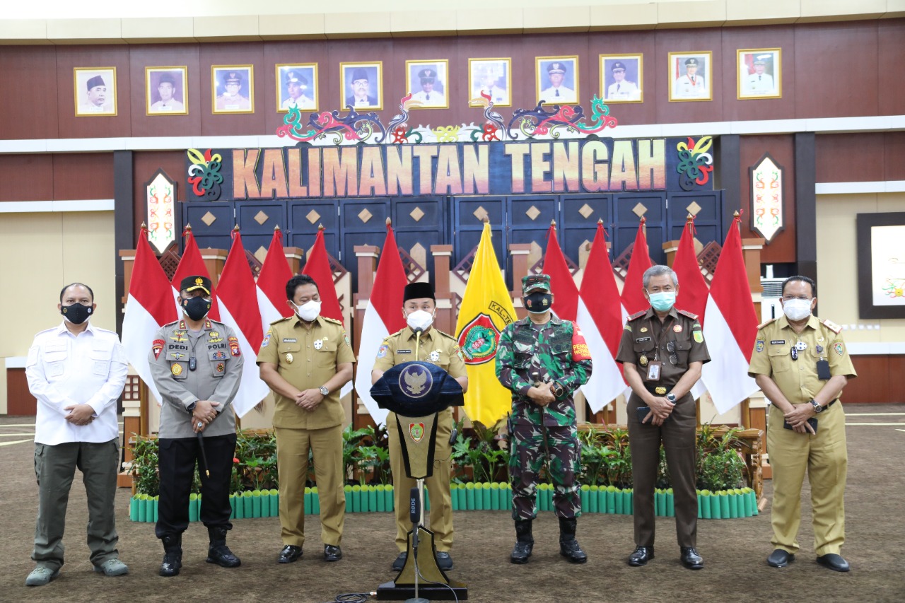 PPKM Level 3-4 Berlaku di Kalteng 3-17 Agustus 2021