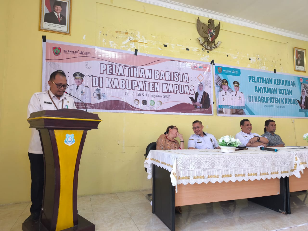 Dinas Dagperin Prov. Kalteng Adakan Pelatihan