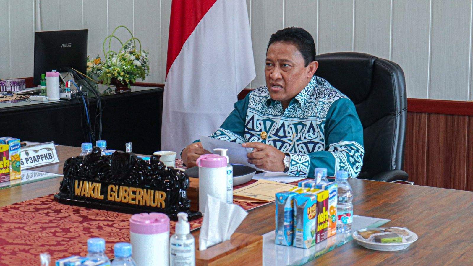 Wagub Kalteng Edy Pratowo Buka Entry Meeting Evaluasi Pencegahan dan Penurunan Stunting Tahun 2025