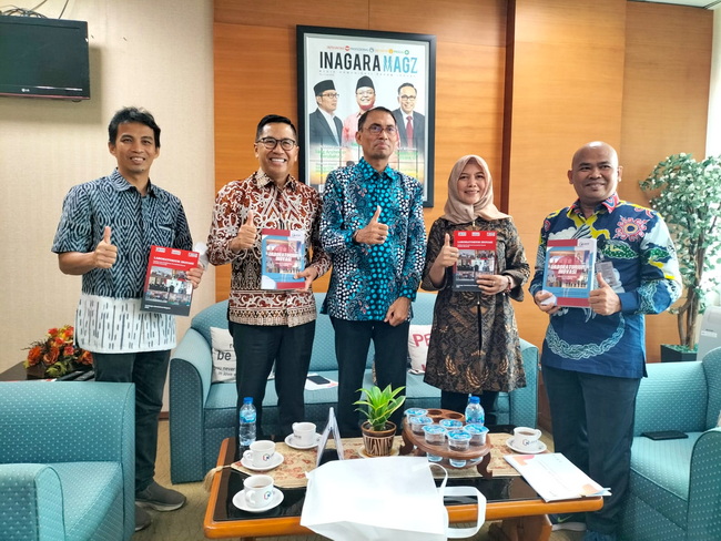 Kepala Pusat Inovasi Administrasi Negara LAN RI Sambut Baik Pemprov. Kalteng ke Laboratorium Inovasi LAN RI