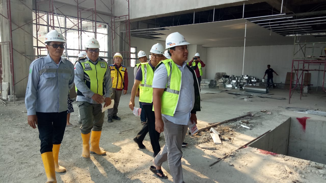 Wagub Kalteng Edy Pratowo Tinjau Progres Pembangunan RSUD di Kecamatan Hanau