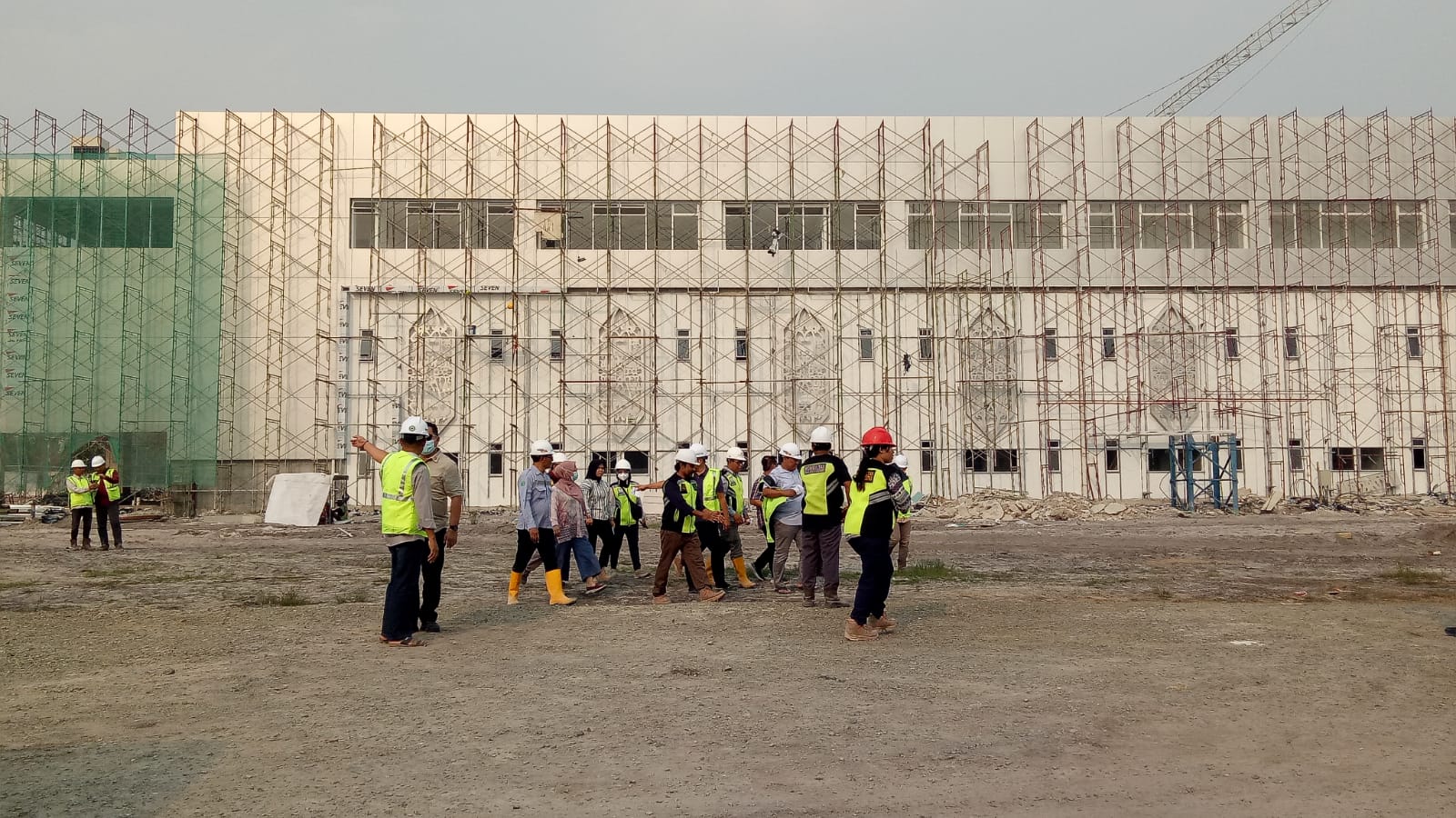 Wagub Kalteng Edy Pratowo Tinjau Progres Pembangunan RSUD di Kecamatan Hanau