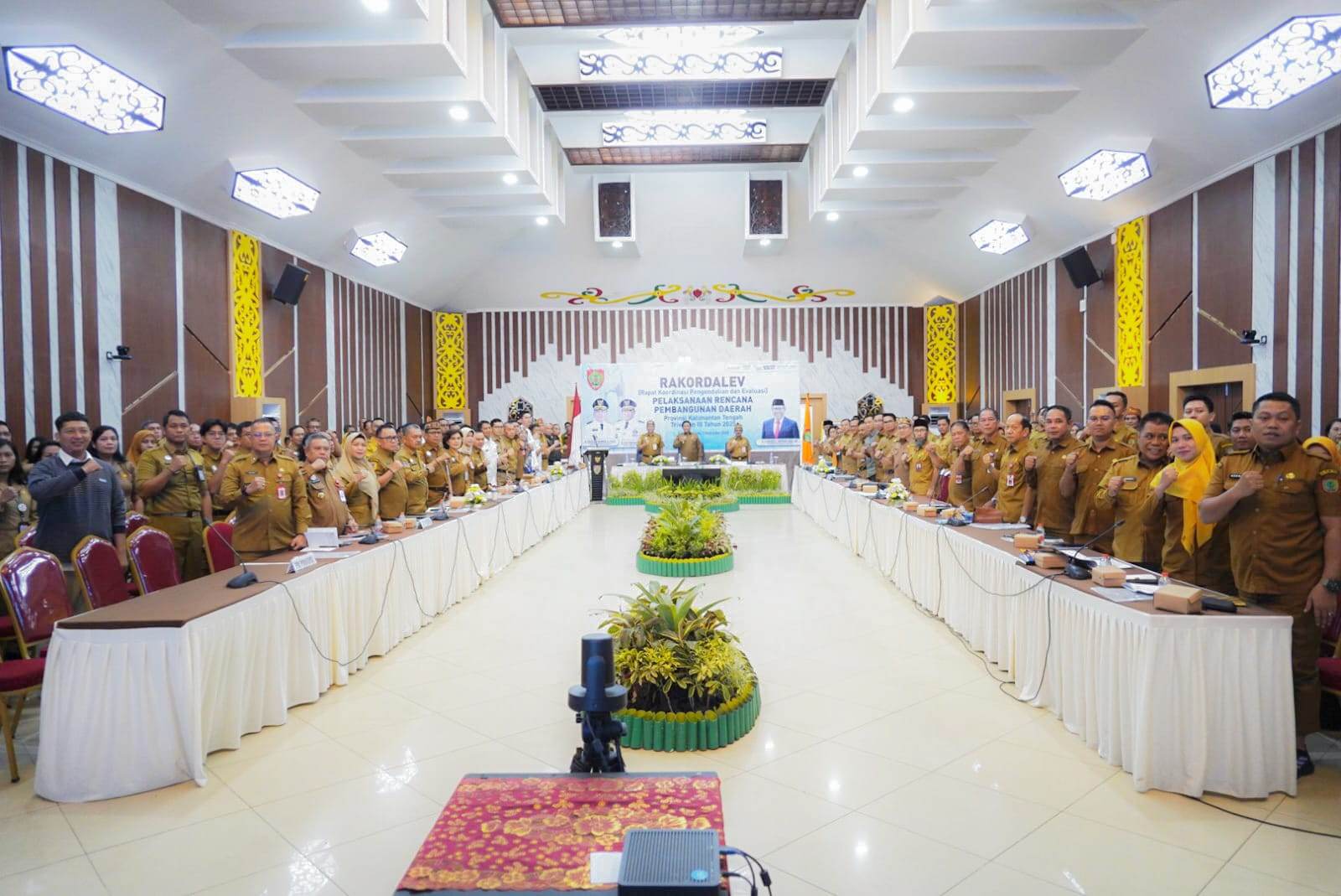 Wagub Kalteng Edy Pratowo Hadiri Rakordalev Pelaksanaan Rencana Pembangunan Daerah Triwulan III