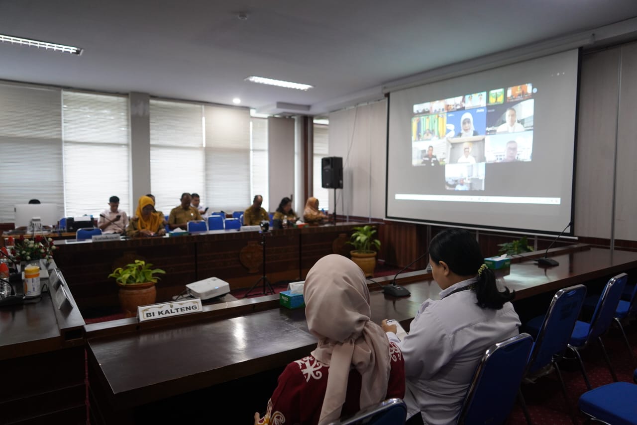 Sahli Yuas Elko Ikuti Rakor Pengendalian Inflasi bersama Mendagri RI