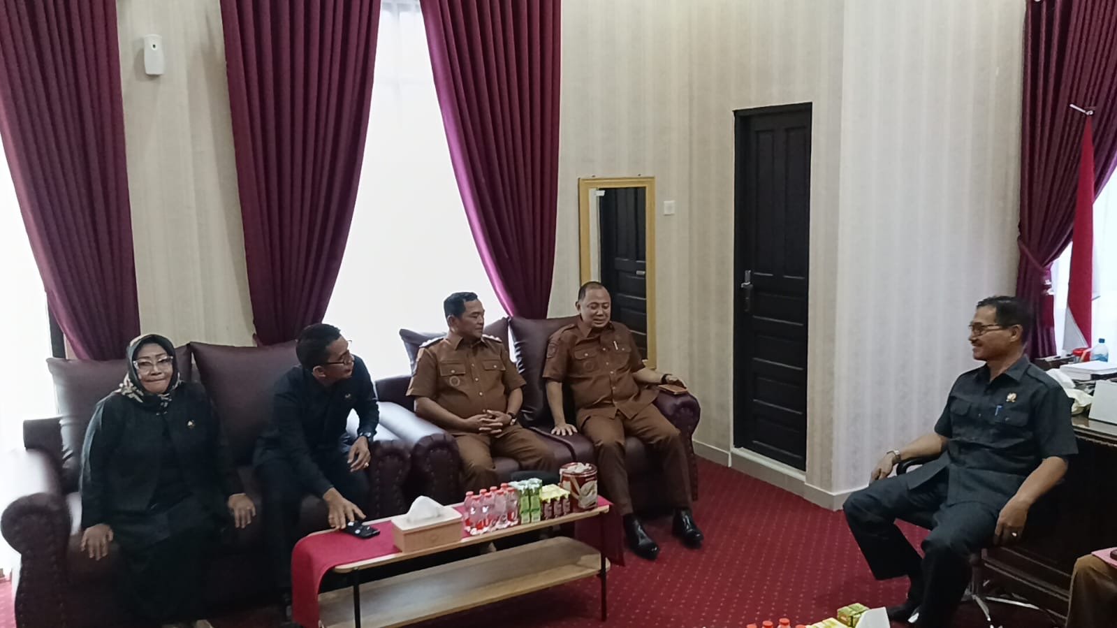 Bupati dan Wabup Barsel kunjungi Forkopimda guna perkuat sinergitas dalam pembangunan