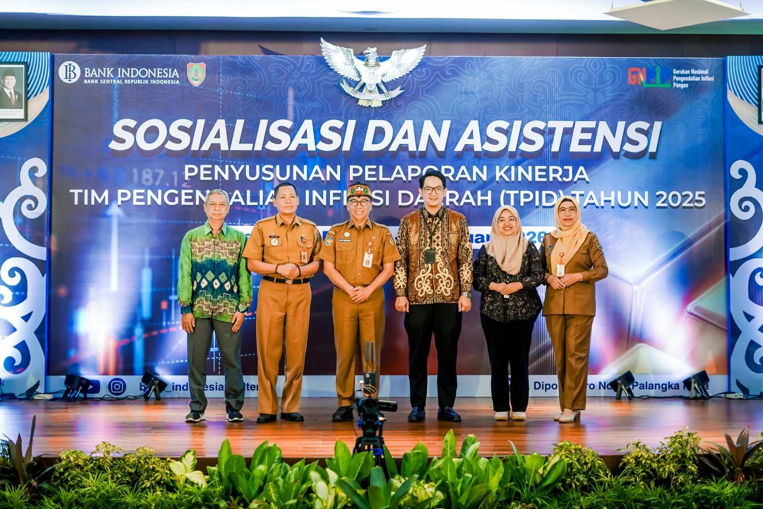 Pemprov Kalteng-BI Gelar Asistensi Penyusunan Laporan Kinerja TPID