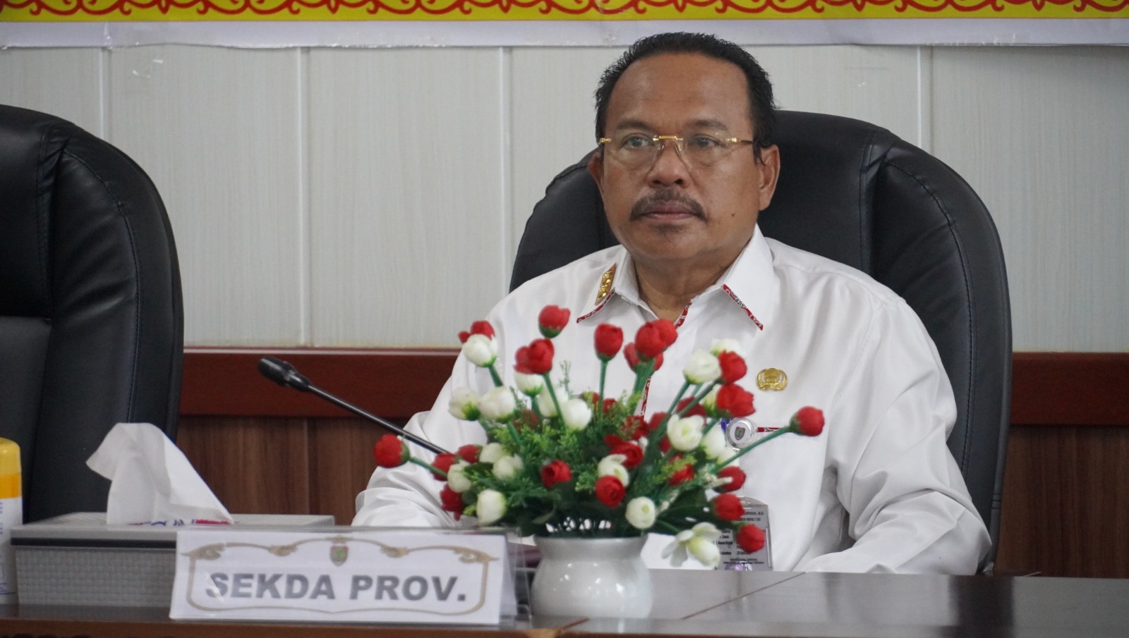 Sekda Prov. Kalteng Pimpin Rapat Evaluasi Terhadap Rilis BPS Terkait Inflasi Bulan Maret 2023