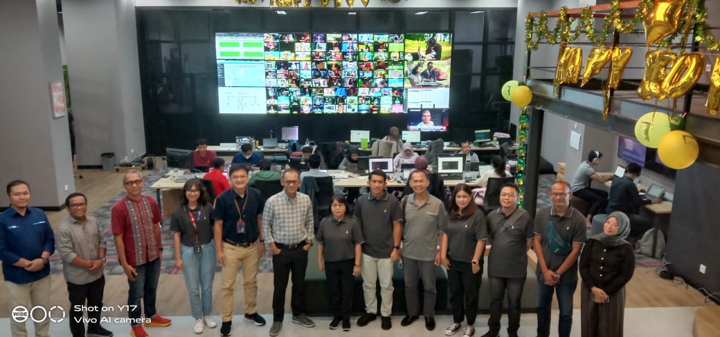 Diskominfosantik Prov. Kalteng Kunjungi STO Gambir Jakarta
