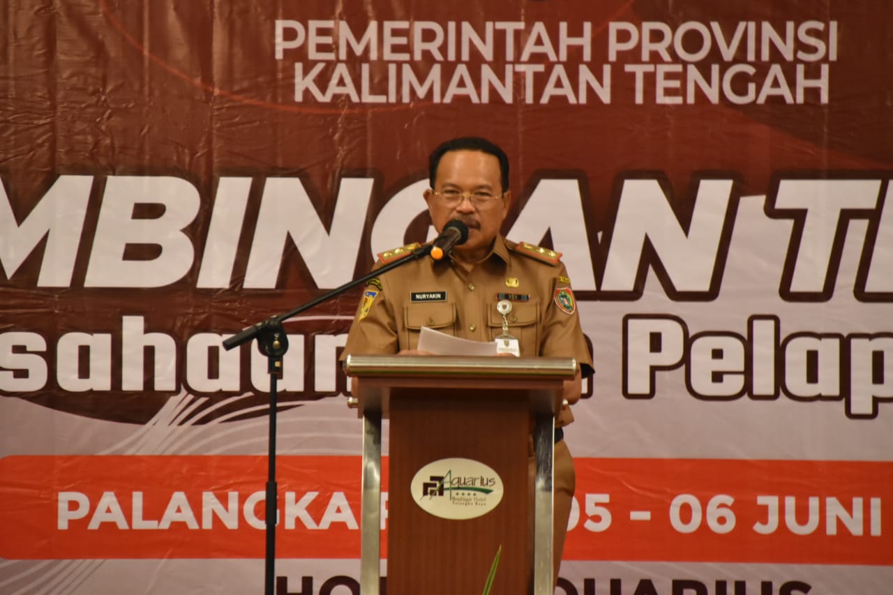 Sekda Prov. Kalteng Nuryakin Buka Acara Bimbingan Teknis Aplikasi SIPD Penatausahaan dan Pelaporan