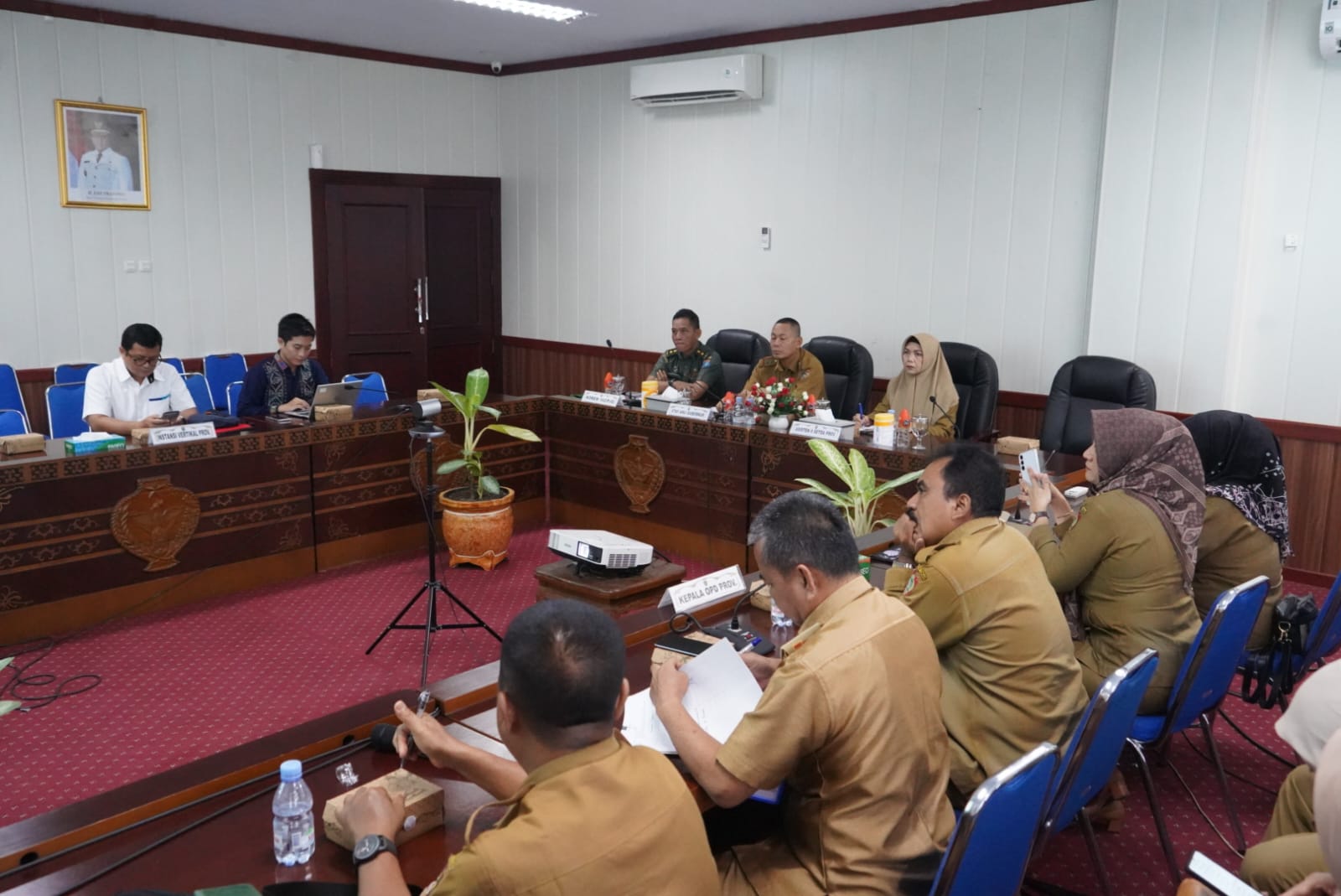 Sahli Yuas Elko Ikuti Rakor Pengendalian Inflasi di Daerah Tahun 2024