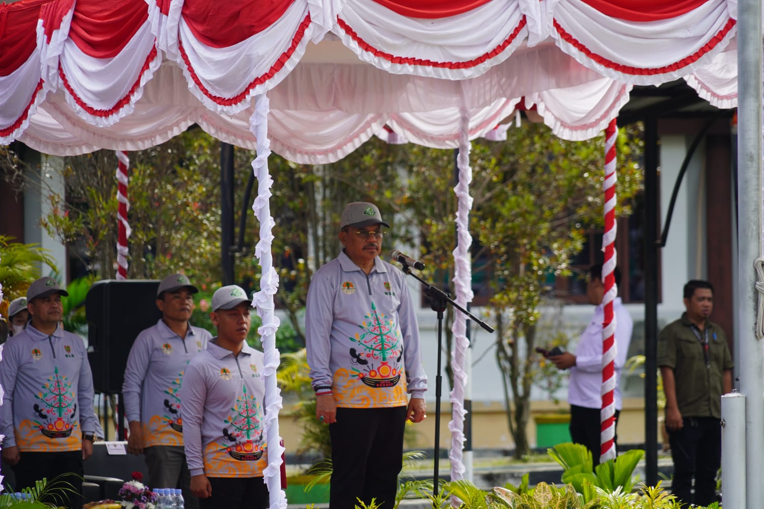 Sekda Nuryakin Pimpin Upacara Peringatan Hari Lingkungan Hidup Se-Dunia Tahun 2024