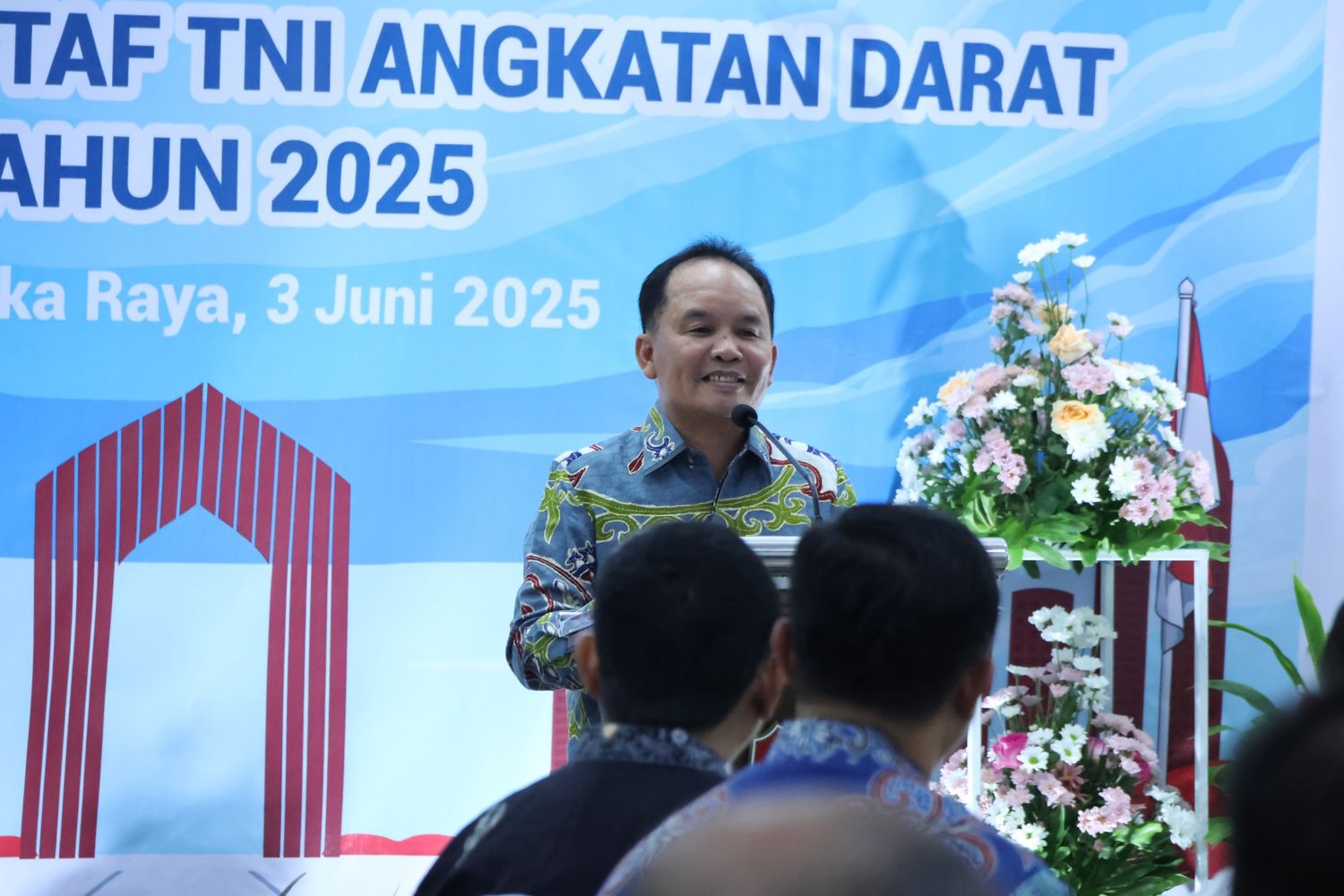 Gubernur Kalteng Agustiar Sabran Silaturahmi dan Ramah Tamah Bersama Wakil Kepala Staf TNI Angkatan Darat