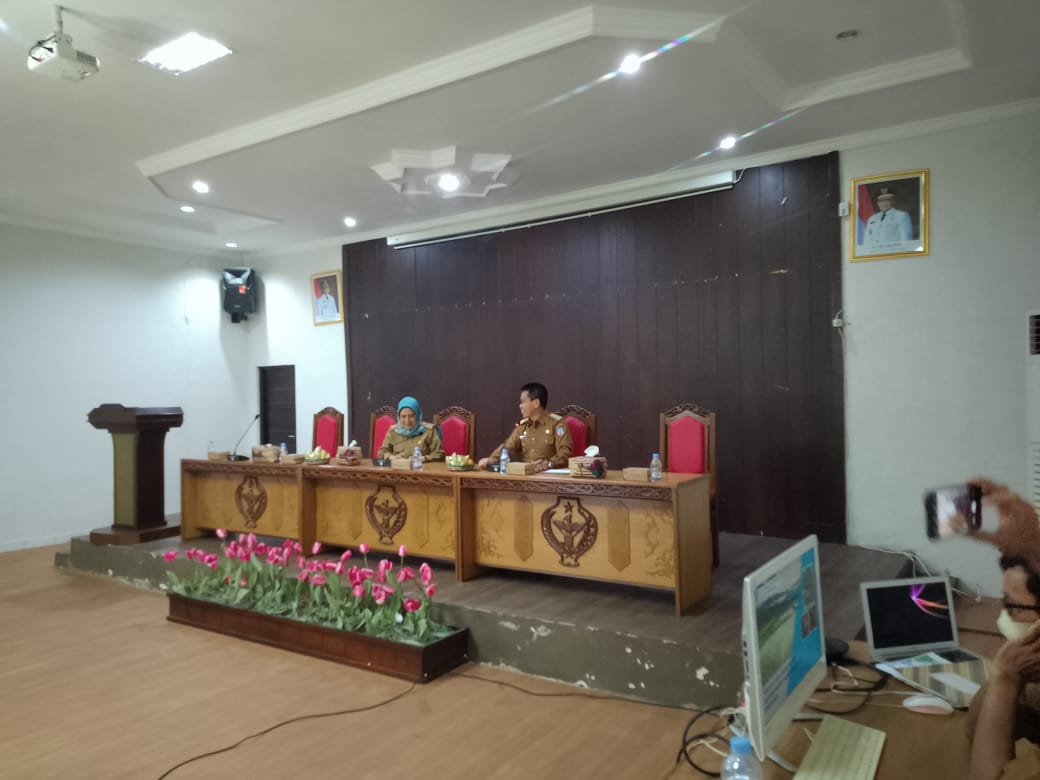 Kadis TPHP Prov. Kalteng Terima Kunker Pj. Bupati Murung Raya