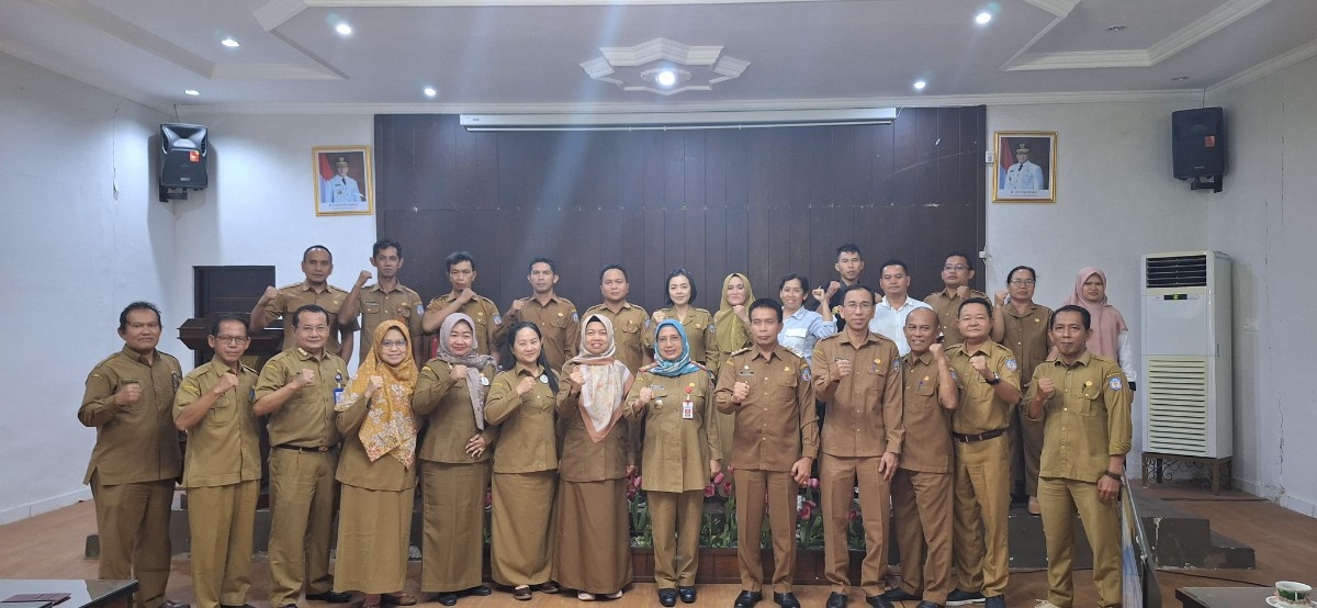 Kadis TPHP Prov. Kalteng Terima Kunker Pj. Bupati Murung Raya