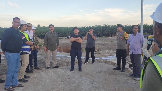 Gubernur Kalteng Sugianto Sabran Beserta Kepala Perangkat Daerah Lakukan Peninjauan Pembangunan Serta Kesiapan RSUD Hanau