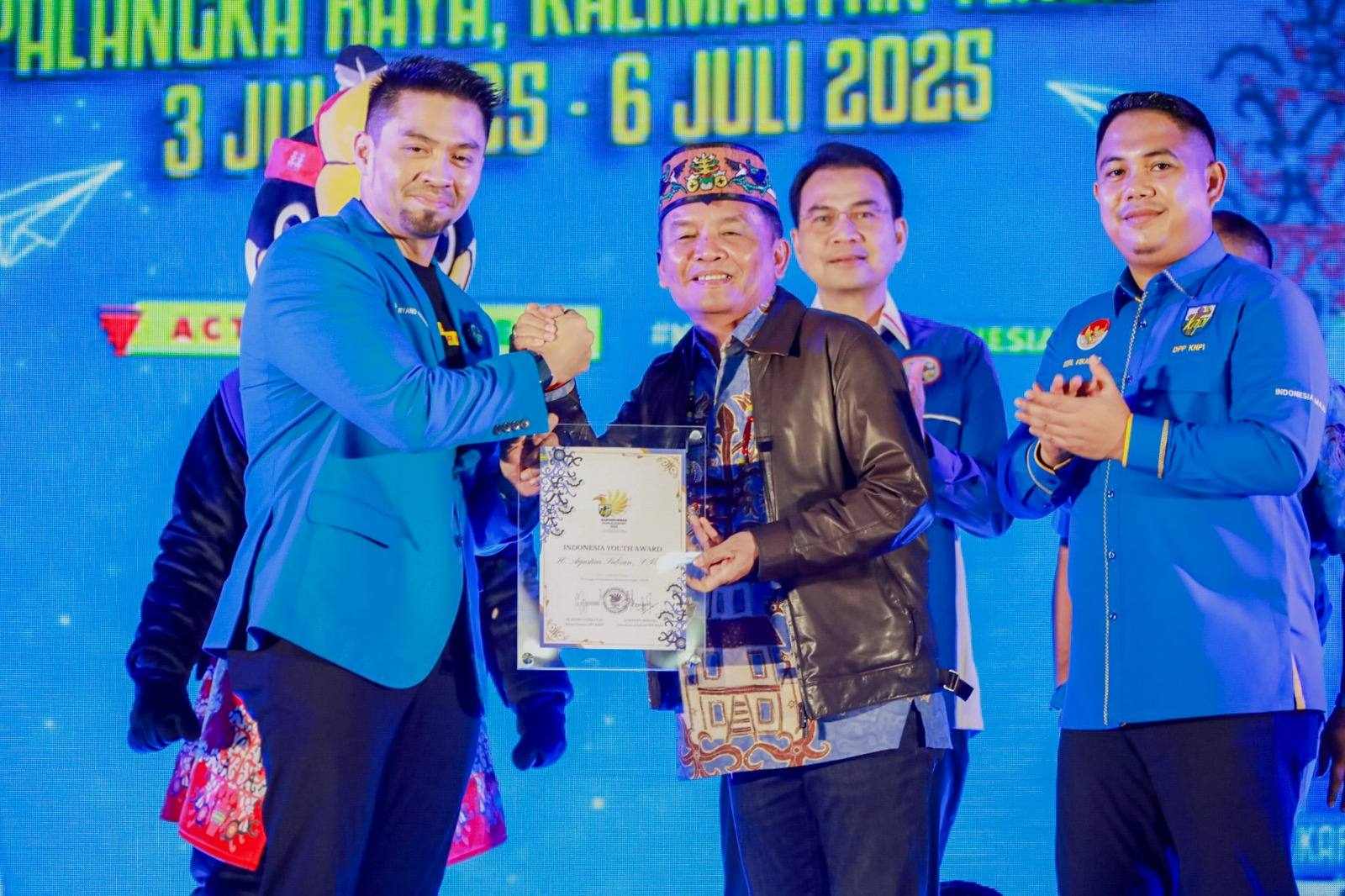 Gubernur Kalteng Agustiar Sabran Hadiri Rapat Pimpinan Paripurna Nasional KNPI