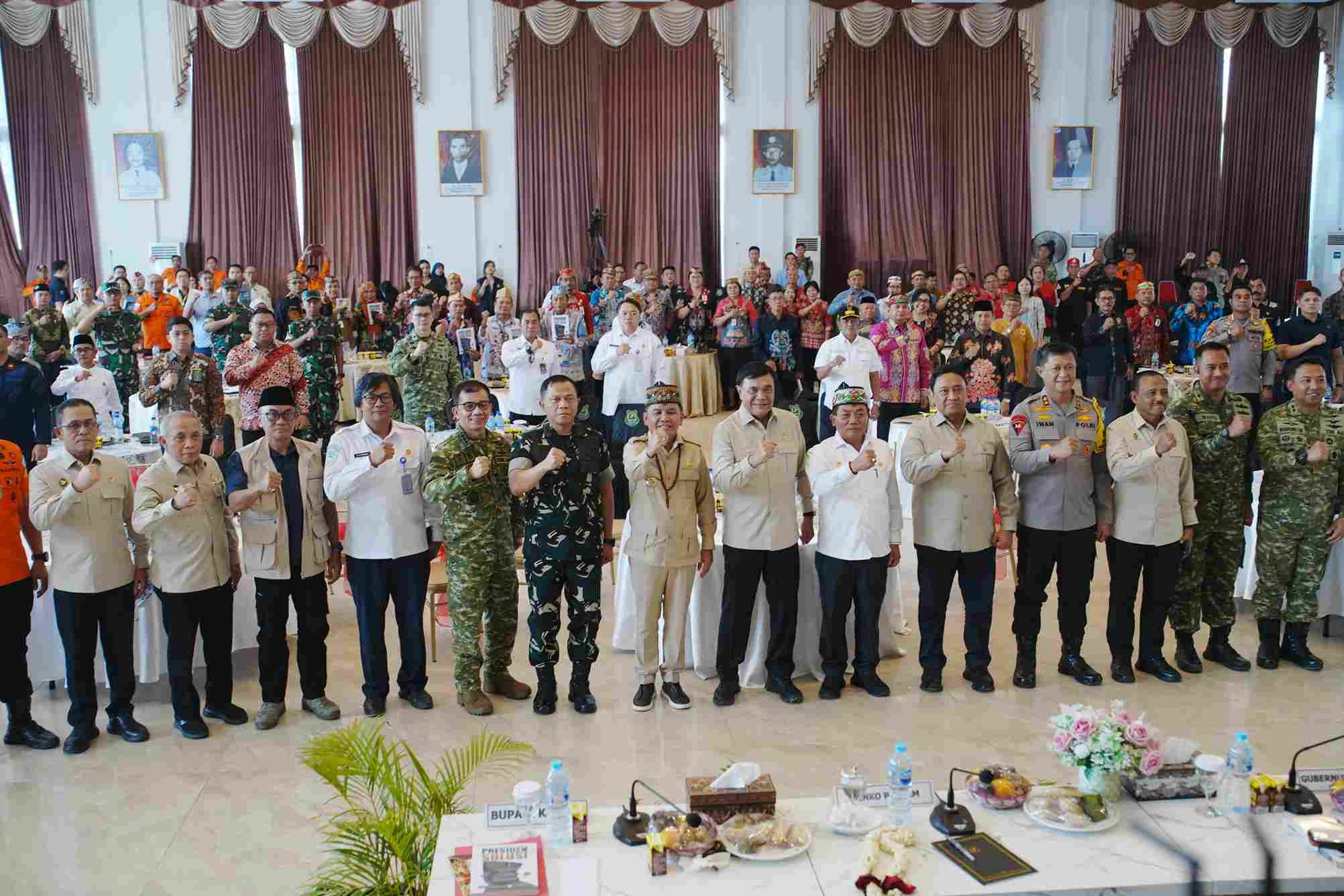 Menko Polkam Djamari Chaniago Kunker ke Kapuas, Dihadiri Gubernur Agustiar Sabran
