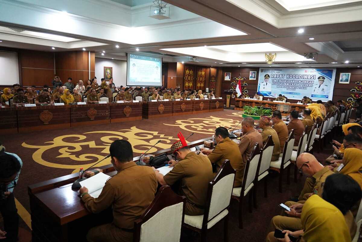Wagub Kalteng Edy Pratowo Pimpin Rakor TEPRA Juli 2026