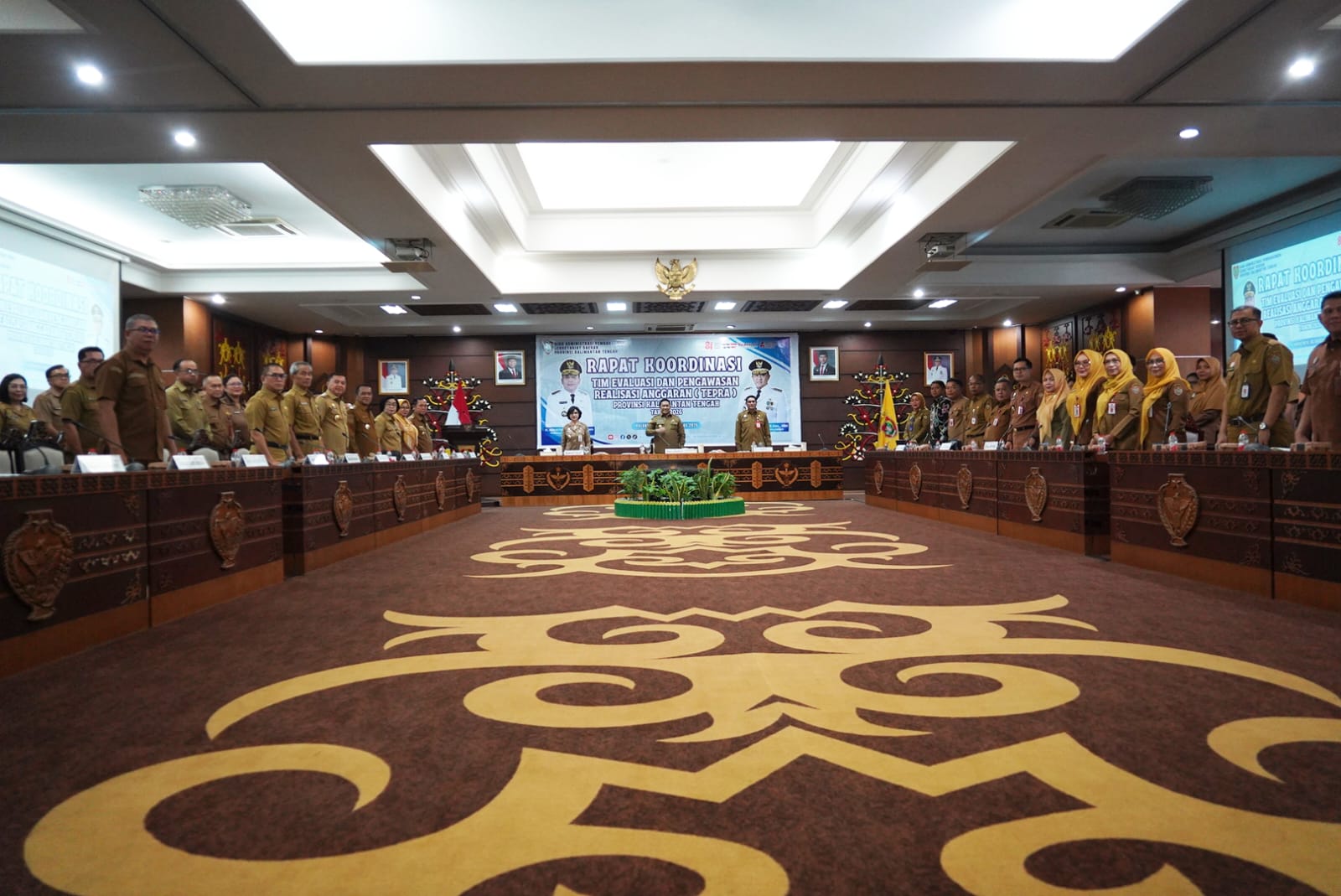 Wagub Kalteng Edy Pratowo Pimpin Rakor TEPRA Juli 2026