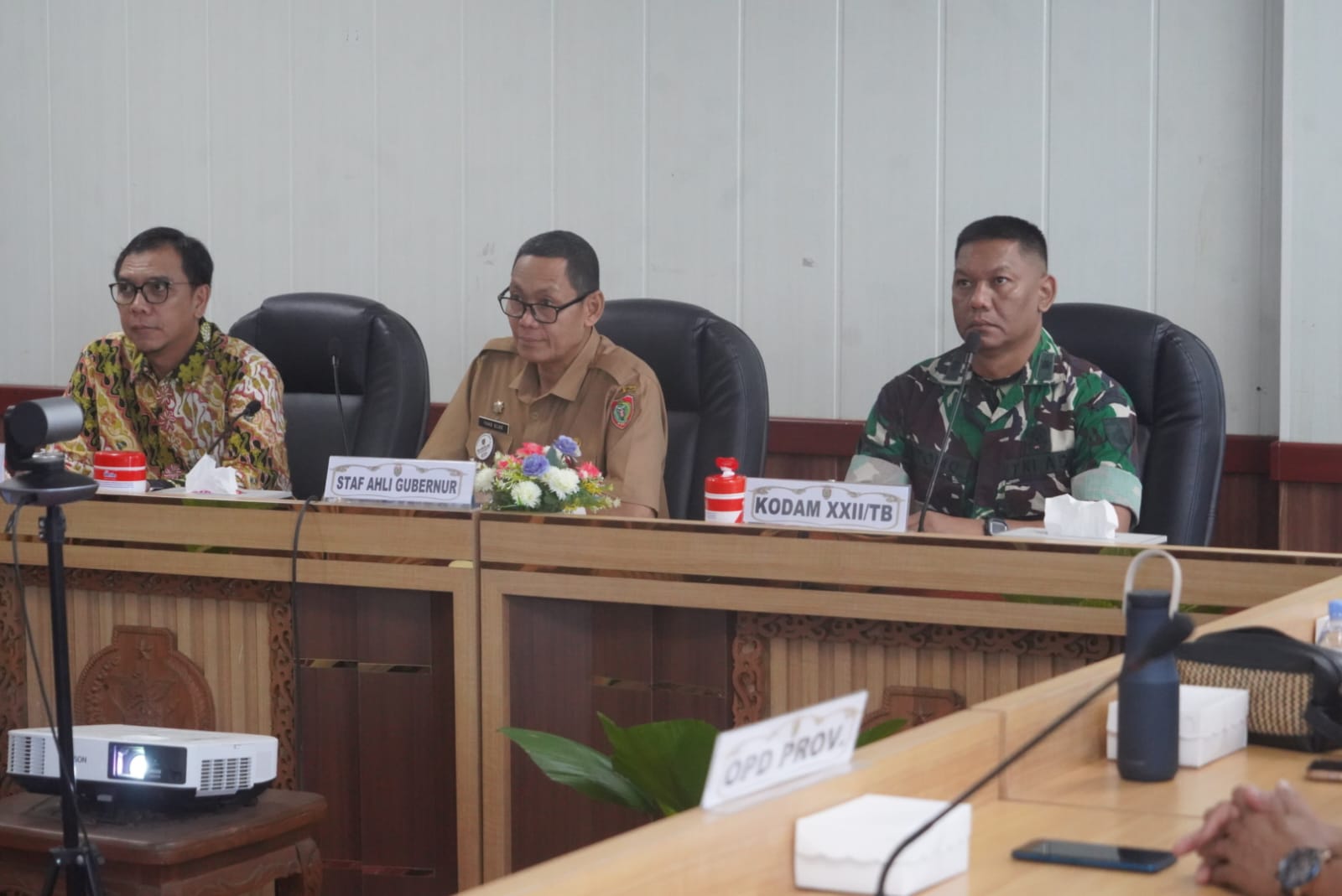 Sahli Gubernur Kalteng Yuas Elko Ikuti Rakor Pengendalian Inflasi