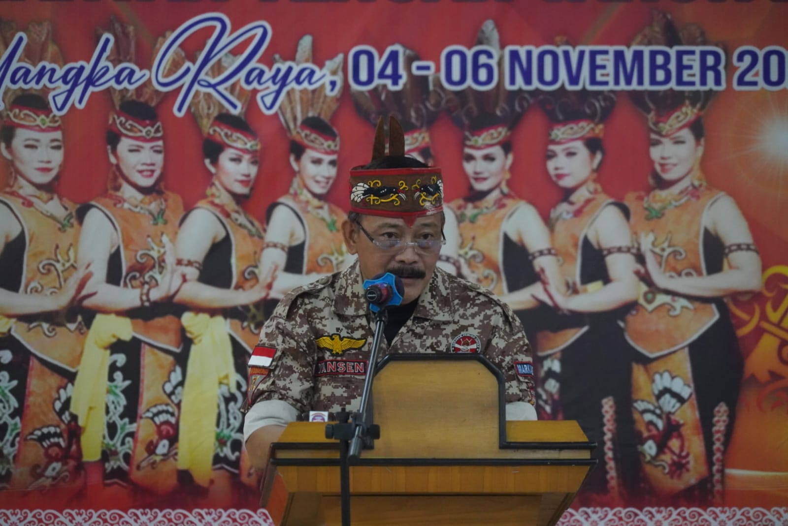 Wagub Kalteng Buka Secara Resmi Konferensi Provinsi II Gerdayak Indonesia Kalteng Tahun 2022