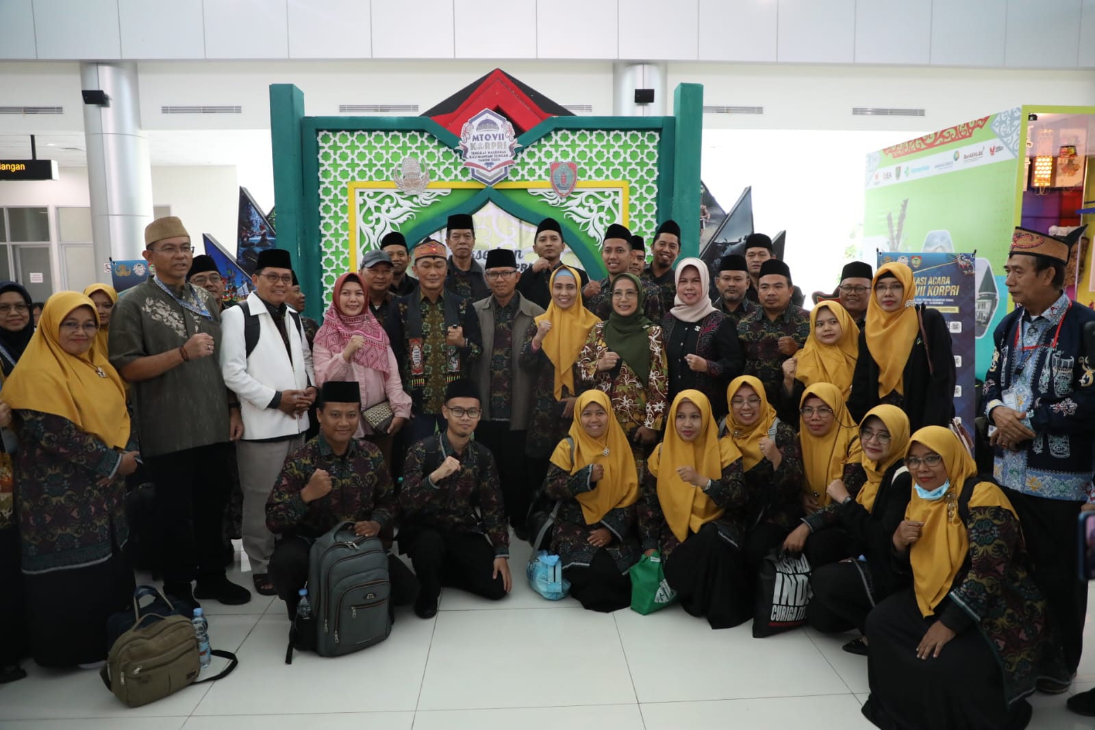 Kadis TPHP Sunarti Sambut Kedatangan Kontingen MTQ KORPRI Jawa Tengah