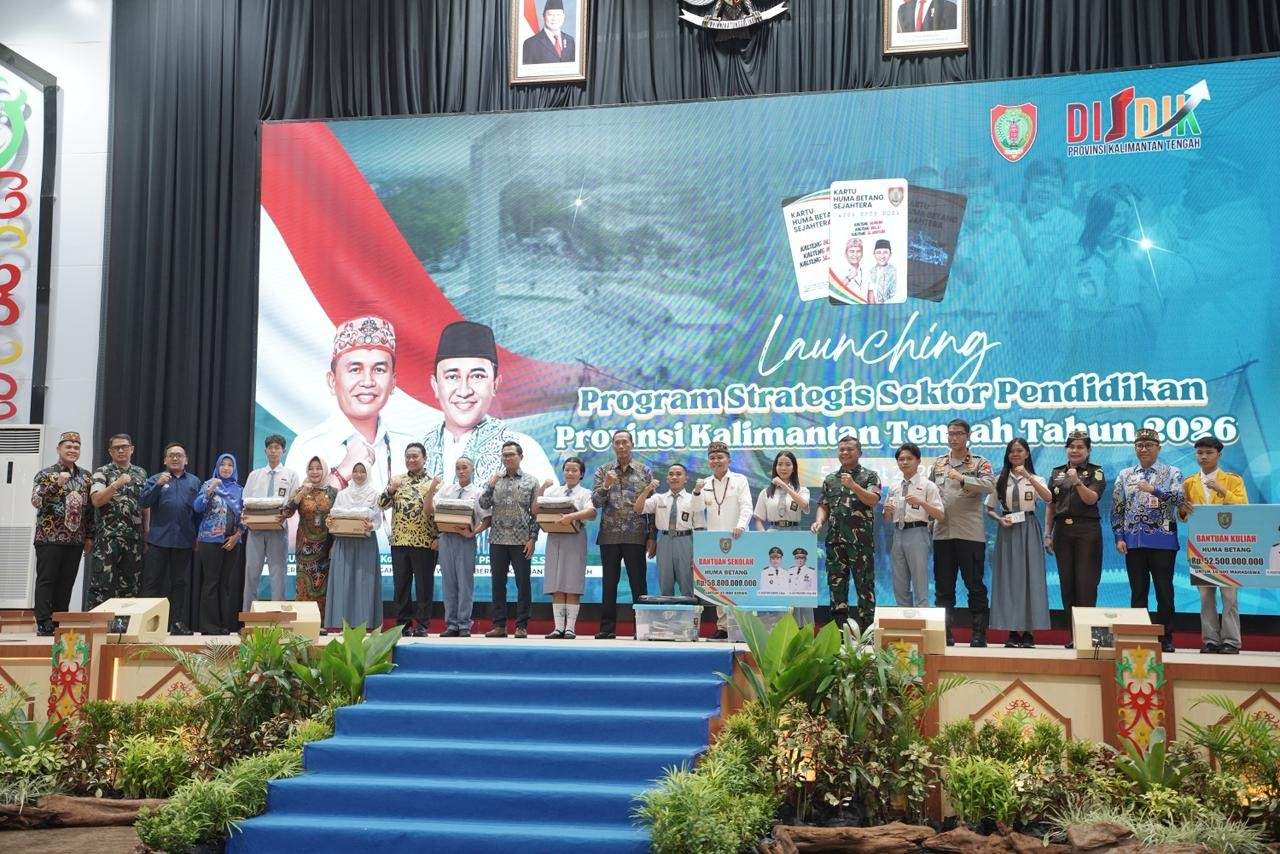 Lebih dari 60 Ribu Siswa di Kalteng Jadi Sasaran Bantuan Perlengkapan Sekolah Pemprov