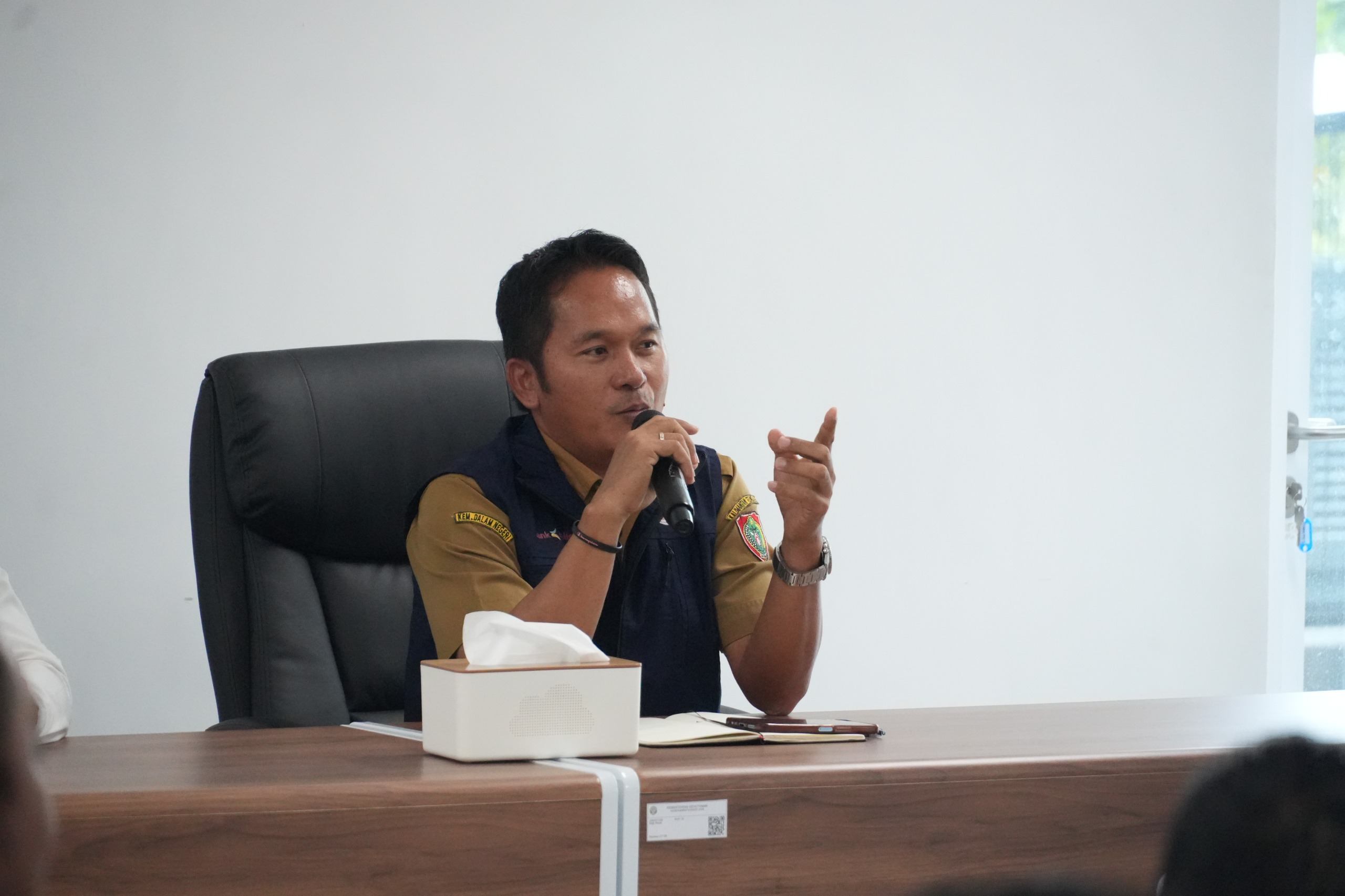 Perkuat Koordinasi Pengendalian Karhutla, BPBD Kalteng Hadiri Rapat Koordinasi Musim Kemarau 2026