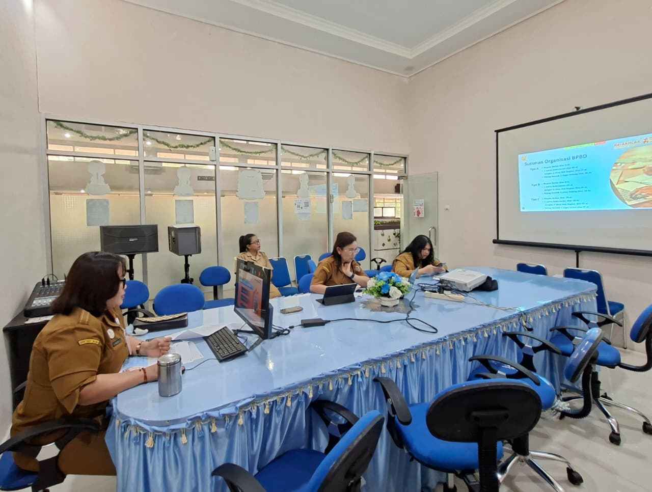 Raker Kelembagaan se-Kalteng Sosialisasikan Pedoman Pembentukan dan Tata Kerja BPBD