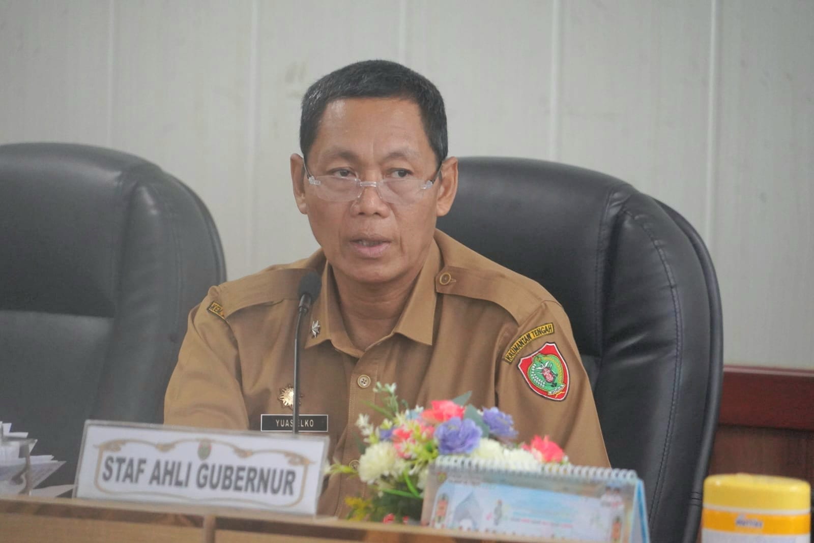 Sahli Yuas Elko Ikuti Rakor Pengendalian Inflasi 2026 bersama Mendagri Secara Virtual