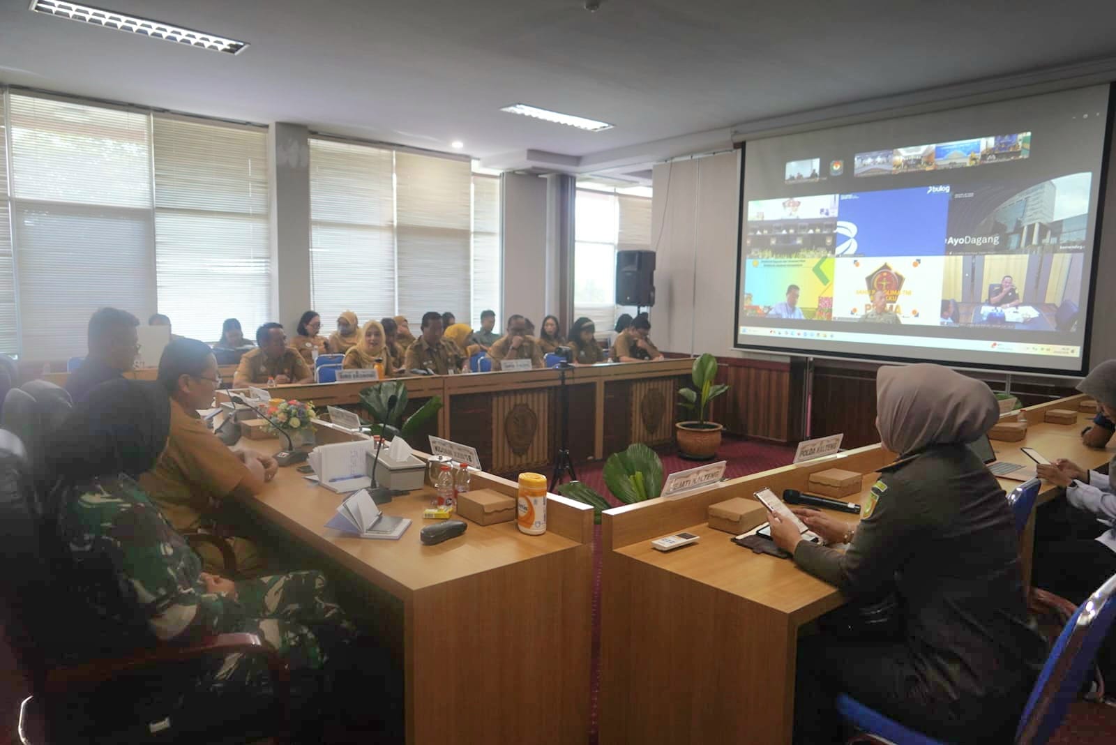 Sahli Yuas Elko Ikuti Rakor Pengendalian Inflasi 2026 bersama Mendagri Secara Virtual