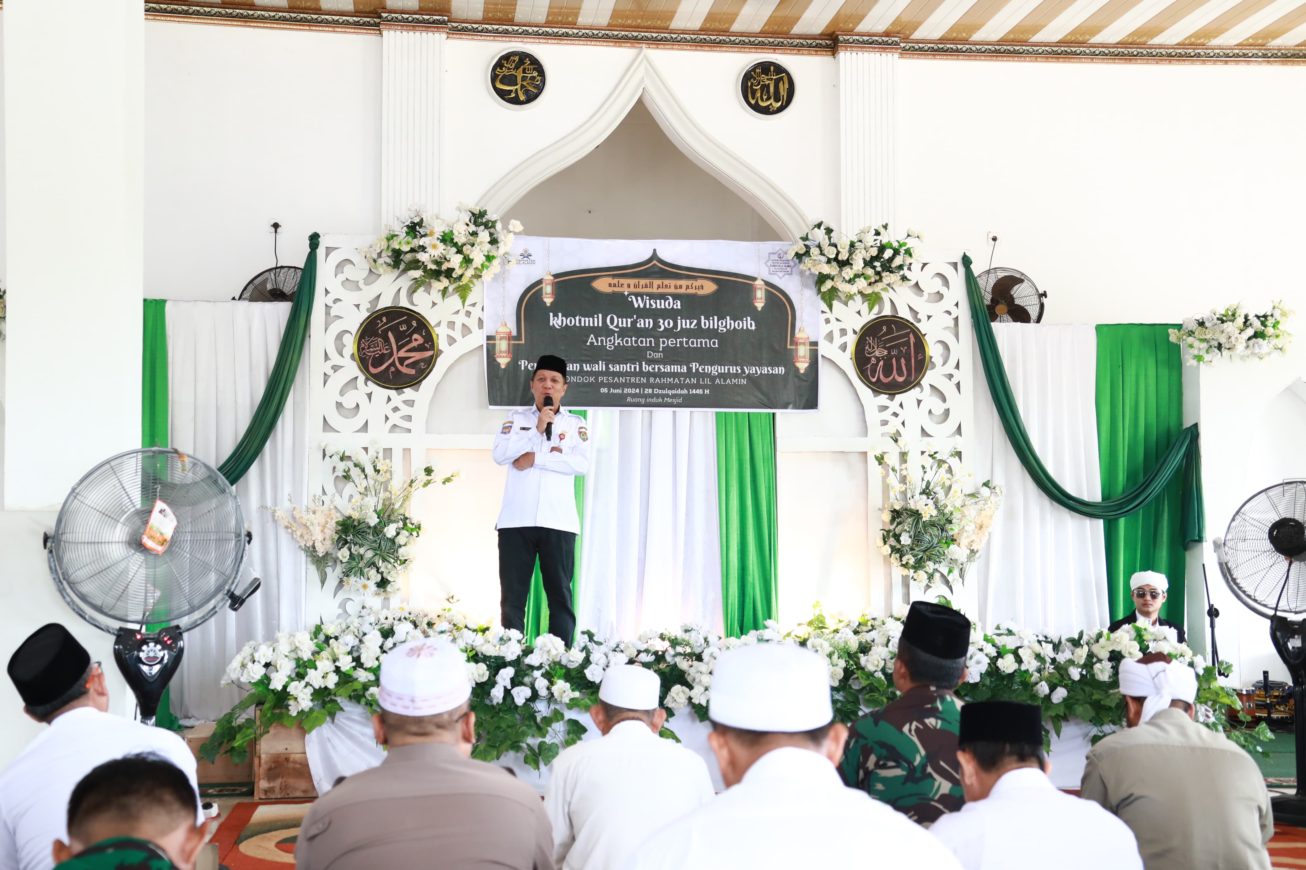 Sahli KSDM Suhaemi Hadiri Wisuda Khotmil Al Quran 30 Juz Bilghoib