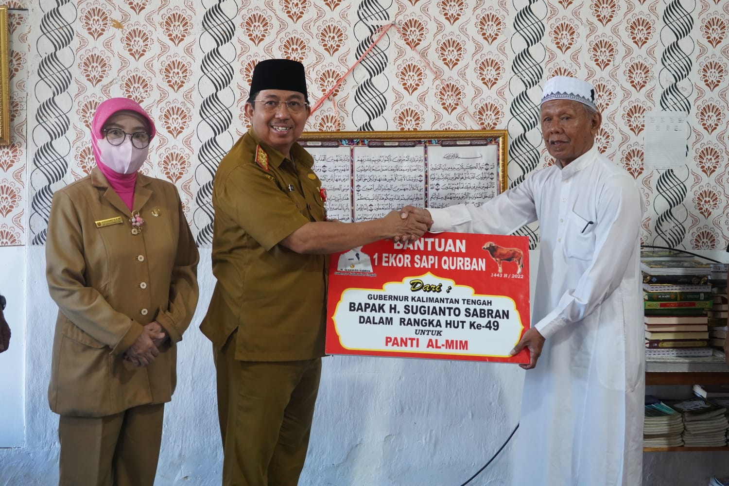 Gubernur Kalteng Gelar Anjangsana Ke Panti Asuhan Al Mim