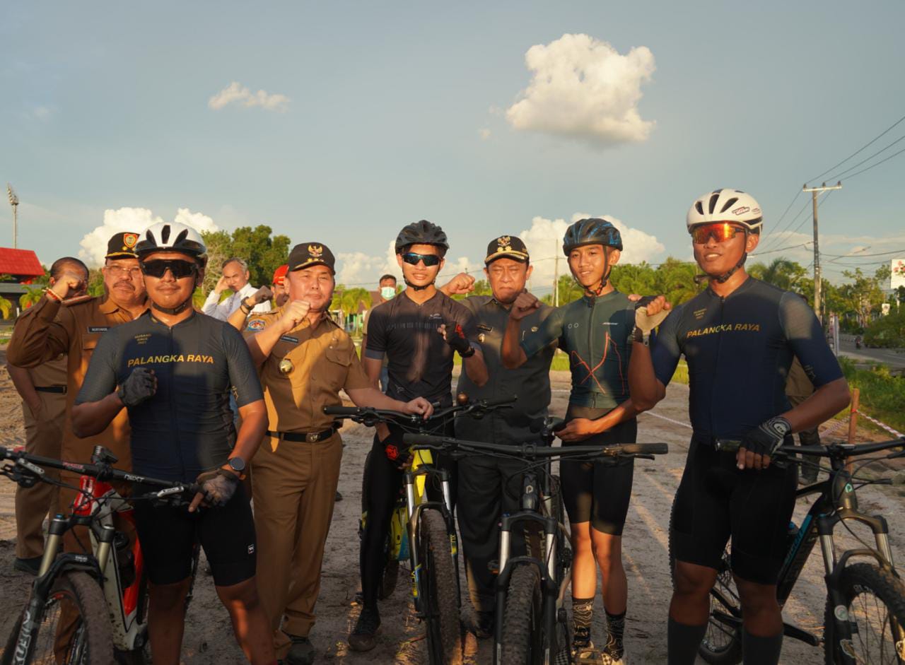Gubernur Kalteng Sugianto Sabran Secara Resmi Launching UCI MTB Eliminator World Cup 2022