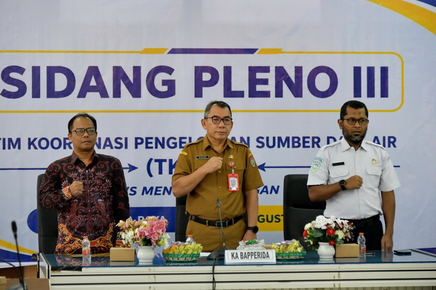 Sidang Pleno III TKPSDA Tetapkan Tindak Lanjut Pengelolaan PSIH3