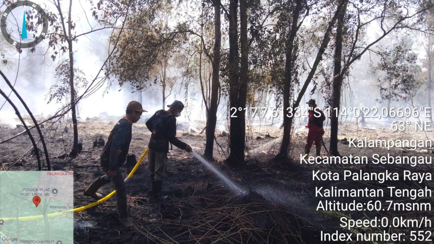Operasi Siaga Darurat Karhutla Kalteng Diperkuat