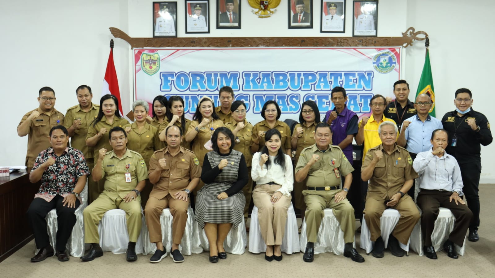 Rapat Konsolidasi Dan Pembahasan Program Kerja Forum Kab. Gumas