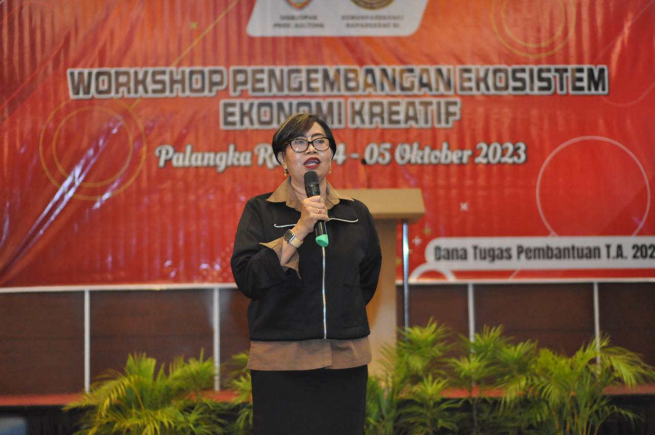 Disbudpar Prov. Kalteng Gelar Workshop Pengembangan Ekosistem Ekonomi Kreatif