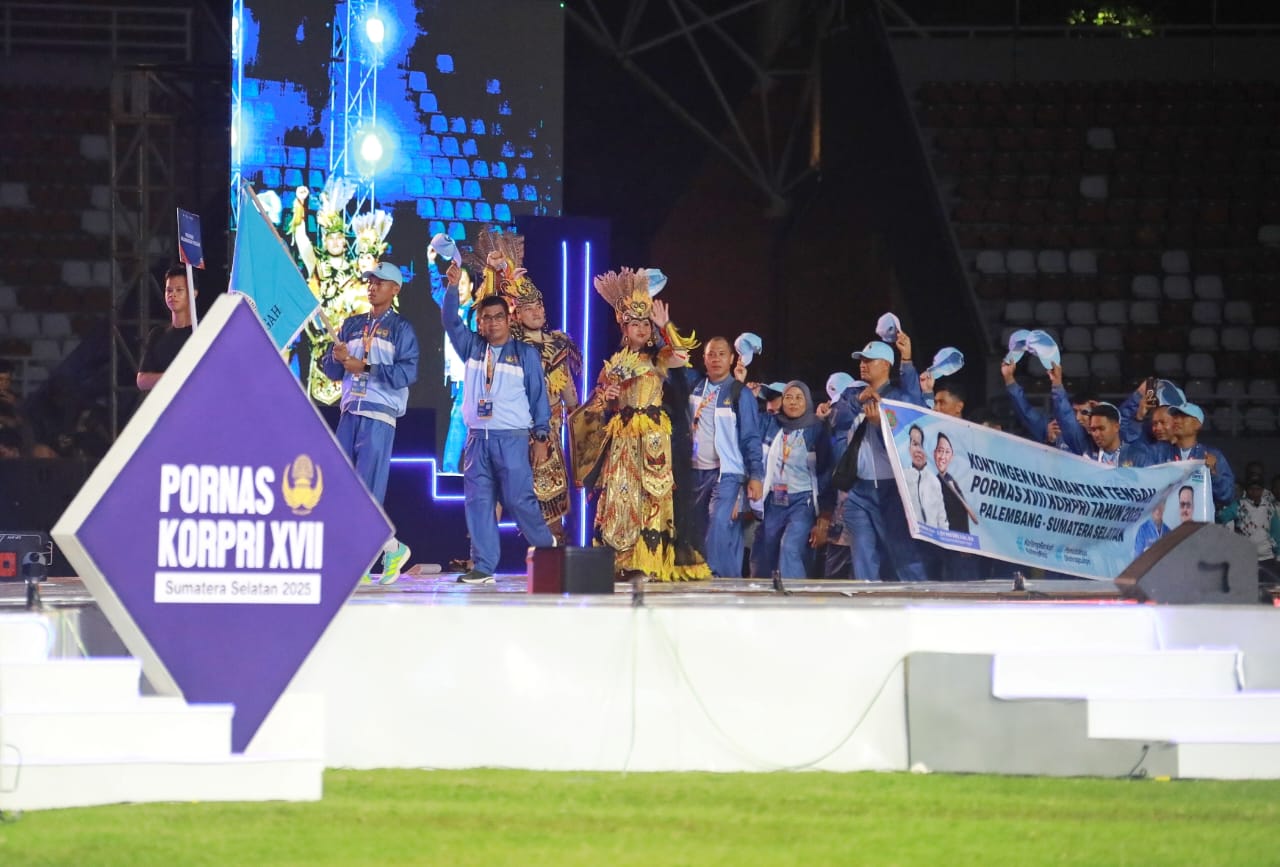 Pemprov Kalteng Beri Dukungan Terhadap Kontingen Kalteng Pada Ajang Pekan Olahraga Nasional Korpri Tahun 2025