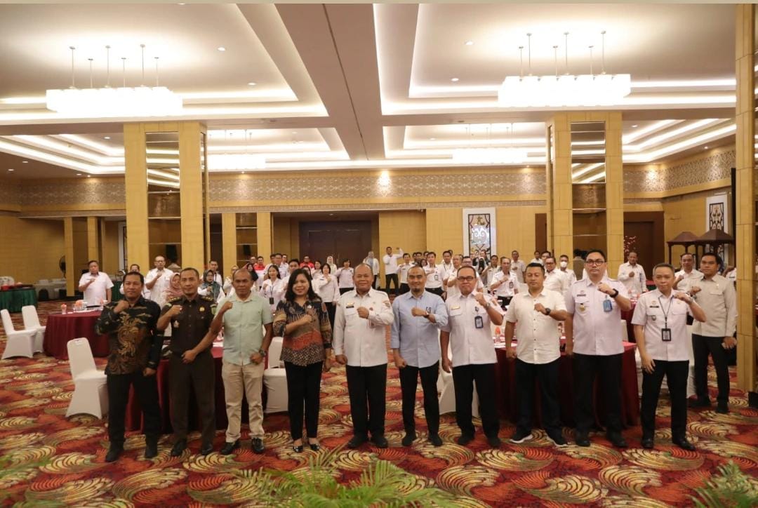 Pemprov Kalteng Gelar Rakor Pelaksanaan Pemantauan Orang Asing dan Tenaga Kerja Asing di Provinsi Kalteng