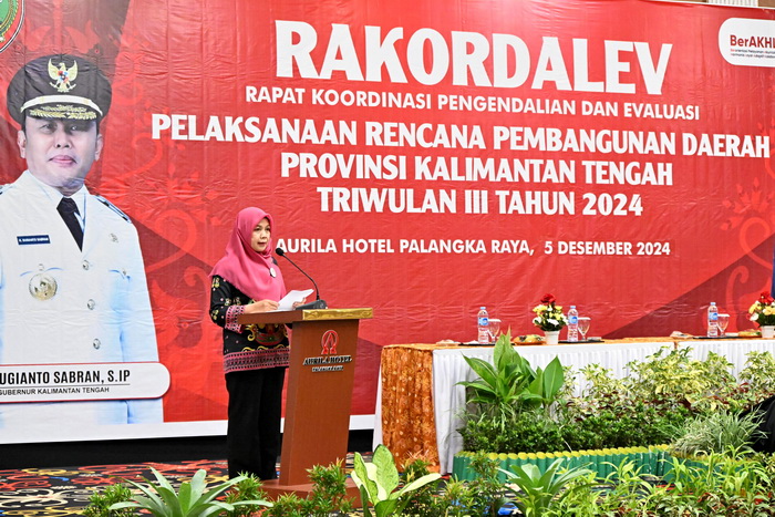 Bappedalitbang Prov. Kalteng Gelar Rakordalev Pelaksanaan Rencana Pembangunan Daerah Prov. Kalteng Triwulan III