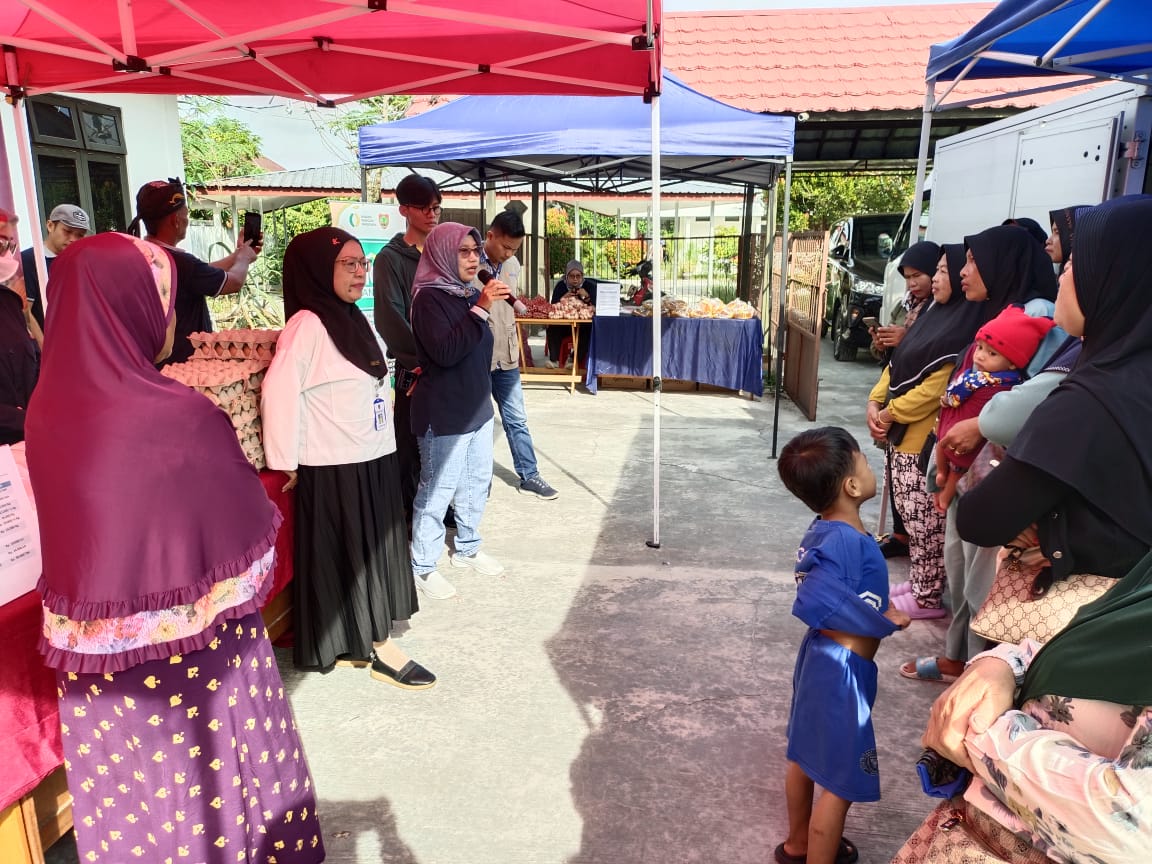 Dinas Ketahanan Pangan Prov. Kalteng Gelar Gerakan Pangan Murah (GPM)