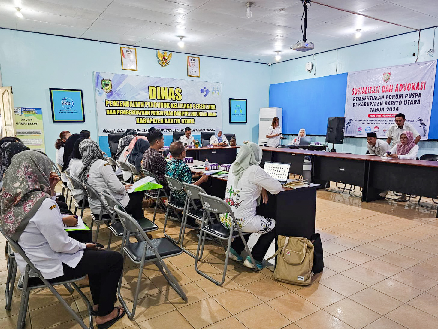 DP3APPKB Prov. Kalteng Lakukan Sosialisasi dan Advokasi