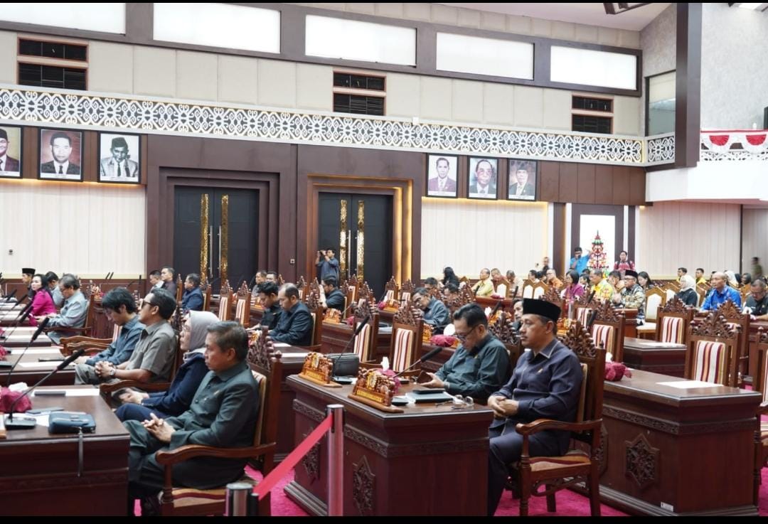 Wagub Kalteng Edy Pratowo Hadiri Rapur ke-5 Masa Persidangan II Tahun Sidang 2025